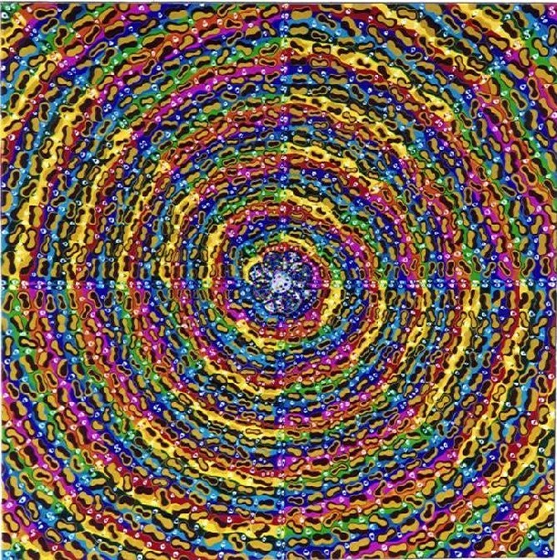 Regenbogenspirale