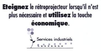 étique sur les r&eacutroprojecteurs