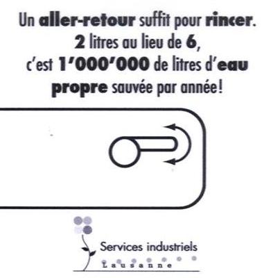 étique près des interrupteurs