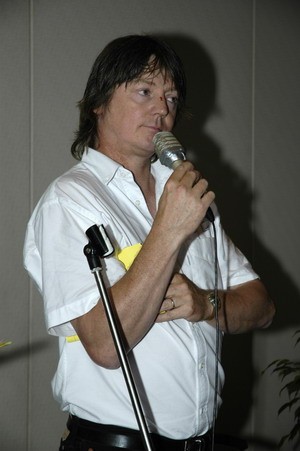 Marc Cellier pendant la c�r�monie officielle